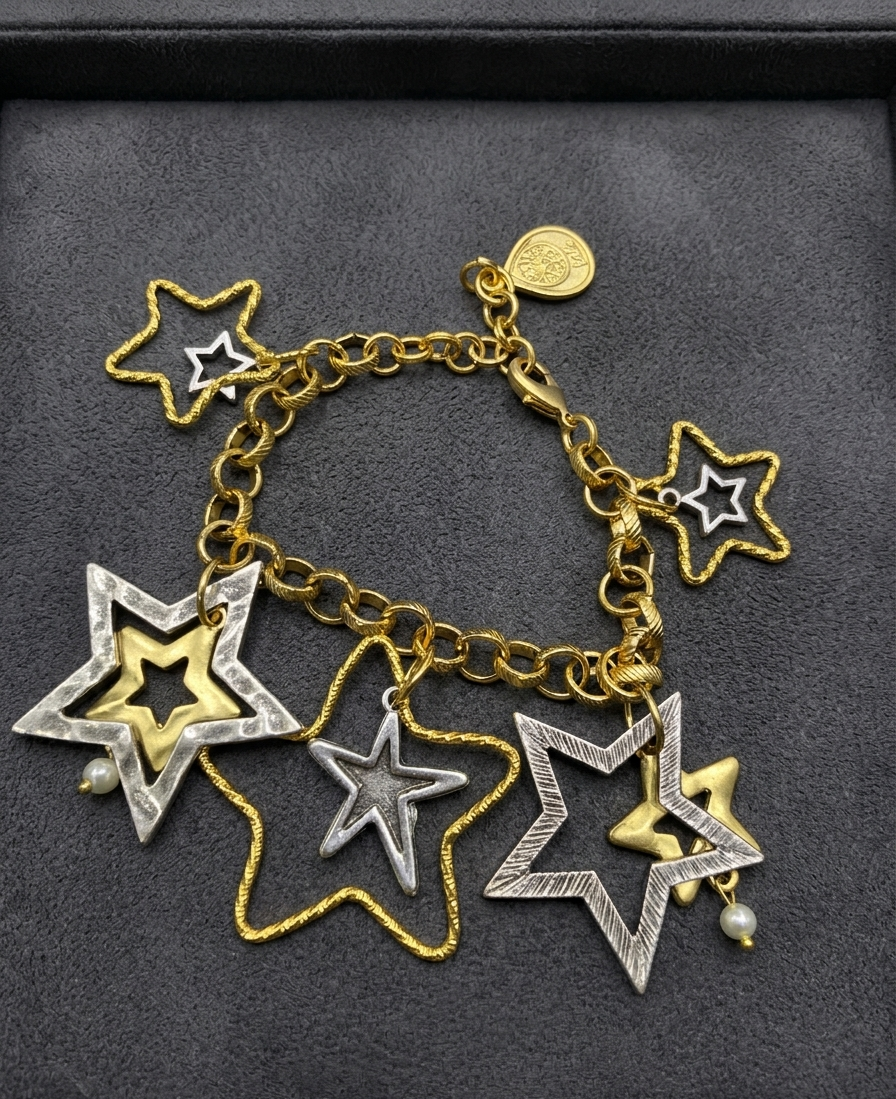 Pulsera Estrellas Línea Turca Hand-Made