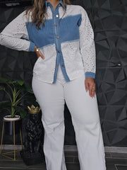 Camisa White Denim