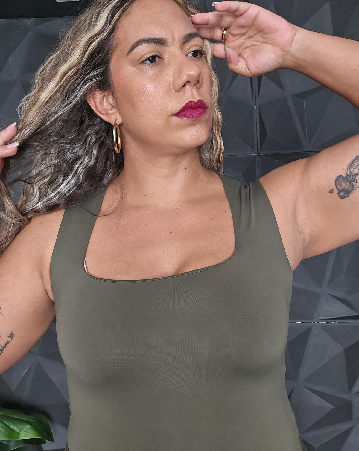 Camisas Maya Verde Oliva