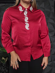 Camisa Juliana Angora Red