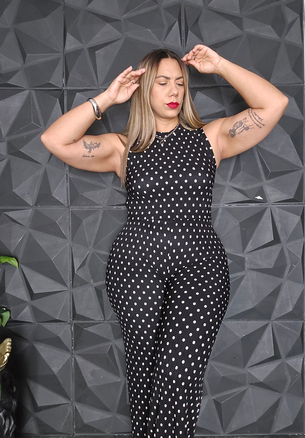 Set Polka dot