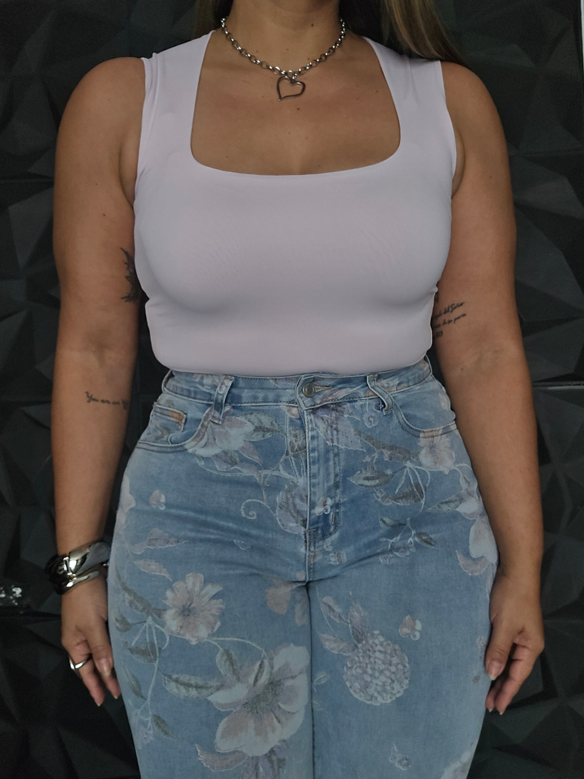 Camisa Básica Lavanda
