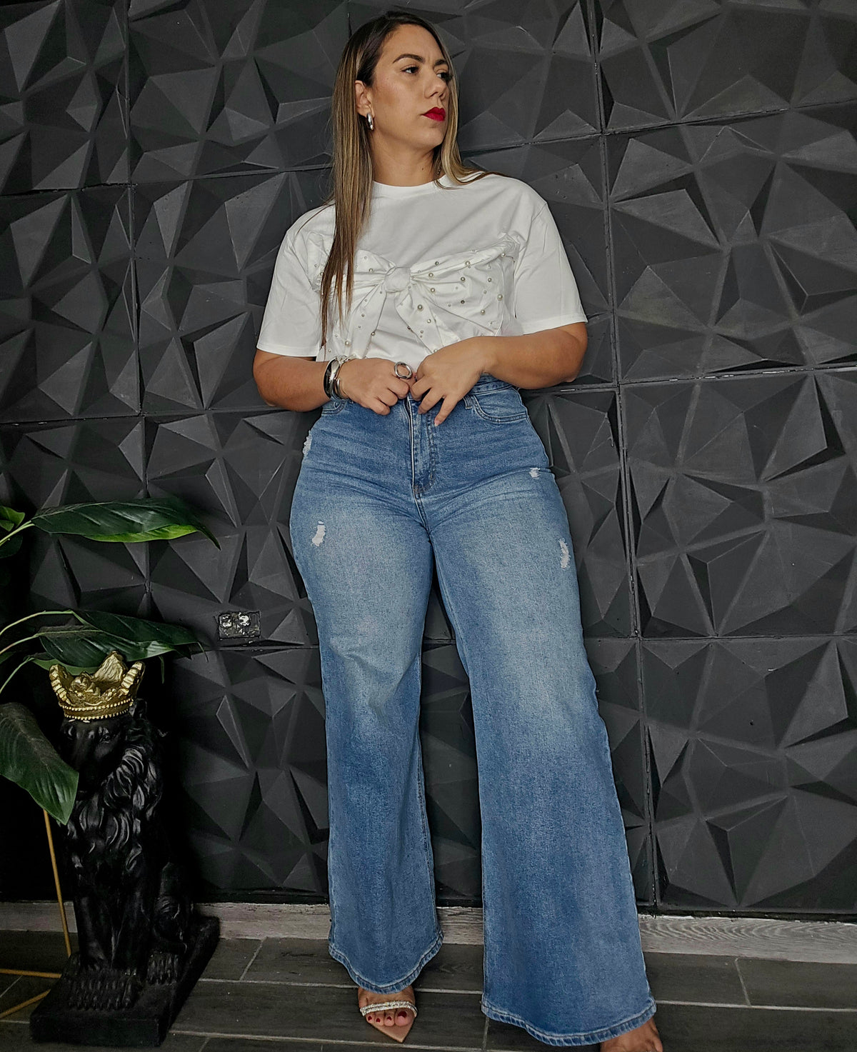 Camisa Lazo Blanca