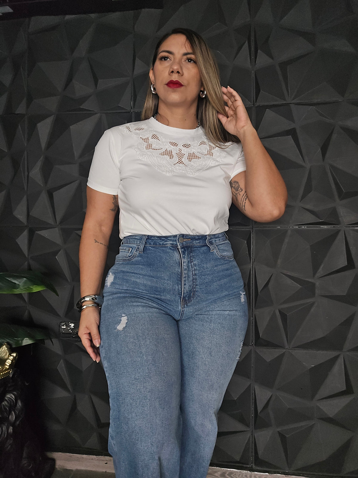 Camisa Klohé Blanca