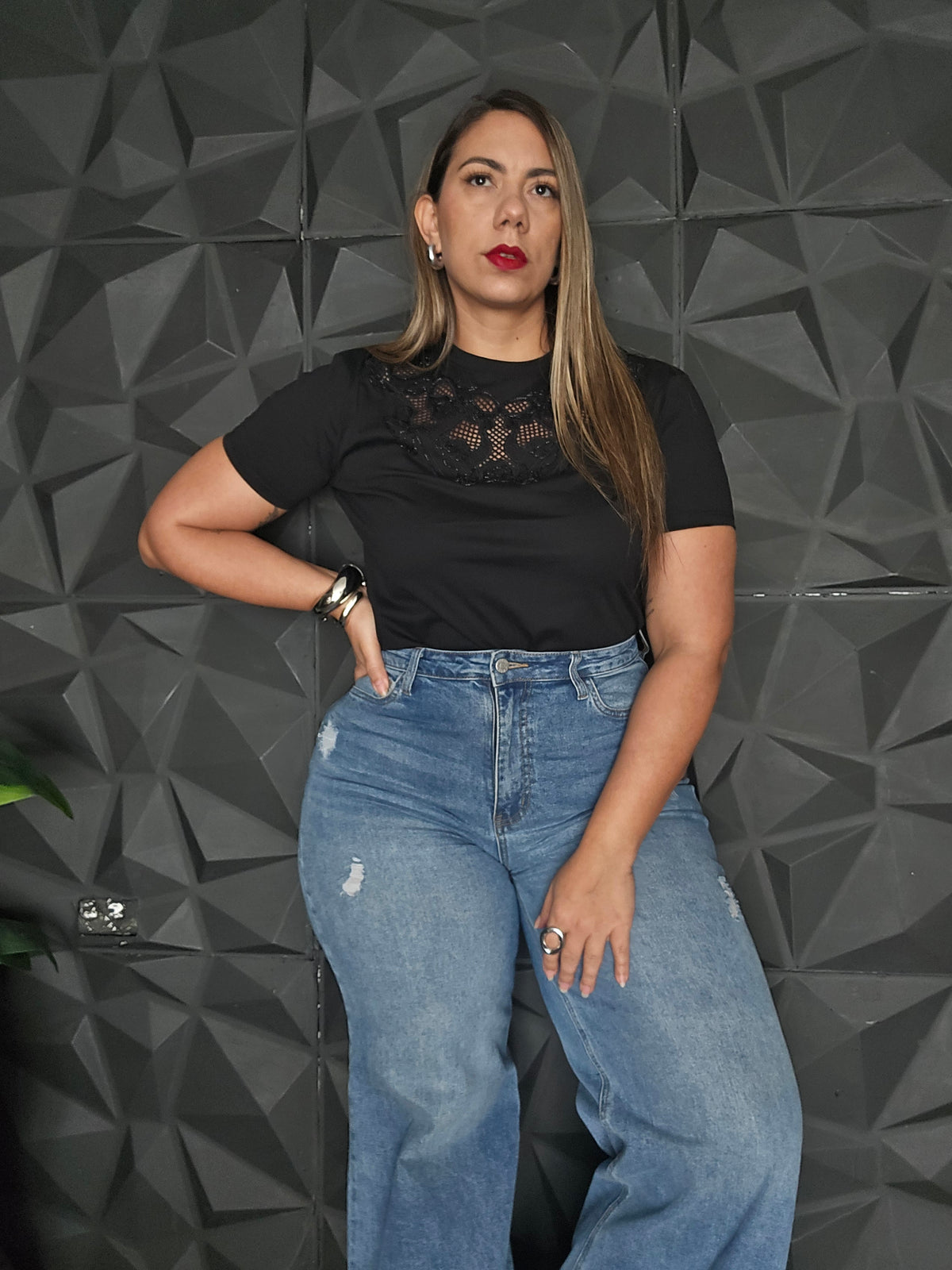 Camisa Klohé Negra