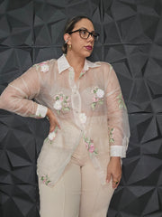 Camisa Manga larga Flowers