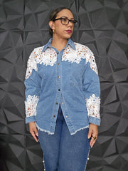 Camisa Manga larga Mahón & Lace