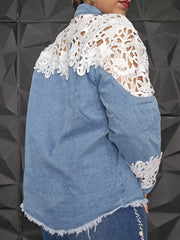 Camisa Manga larga Mahón & Lace