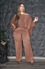 Set Chocolate Texturizado con Top