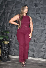 Set Vino Texturizado Sin Manga