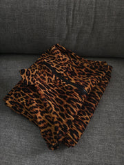 Set Animal Print con Zipper Frontal