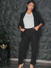 Pantalón Trouser Vestir Negro
