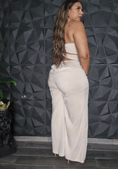 Enterizo Cruzado Busto & Espalda Ivory Línea Colombiana