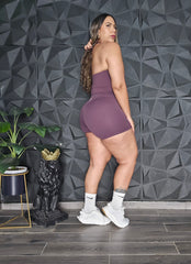 Set Activewear Corto Wine