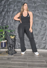 Set Activewear Acampanado & Top Black