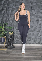 Enterizo Activewear Black & White