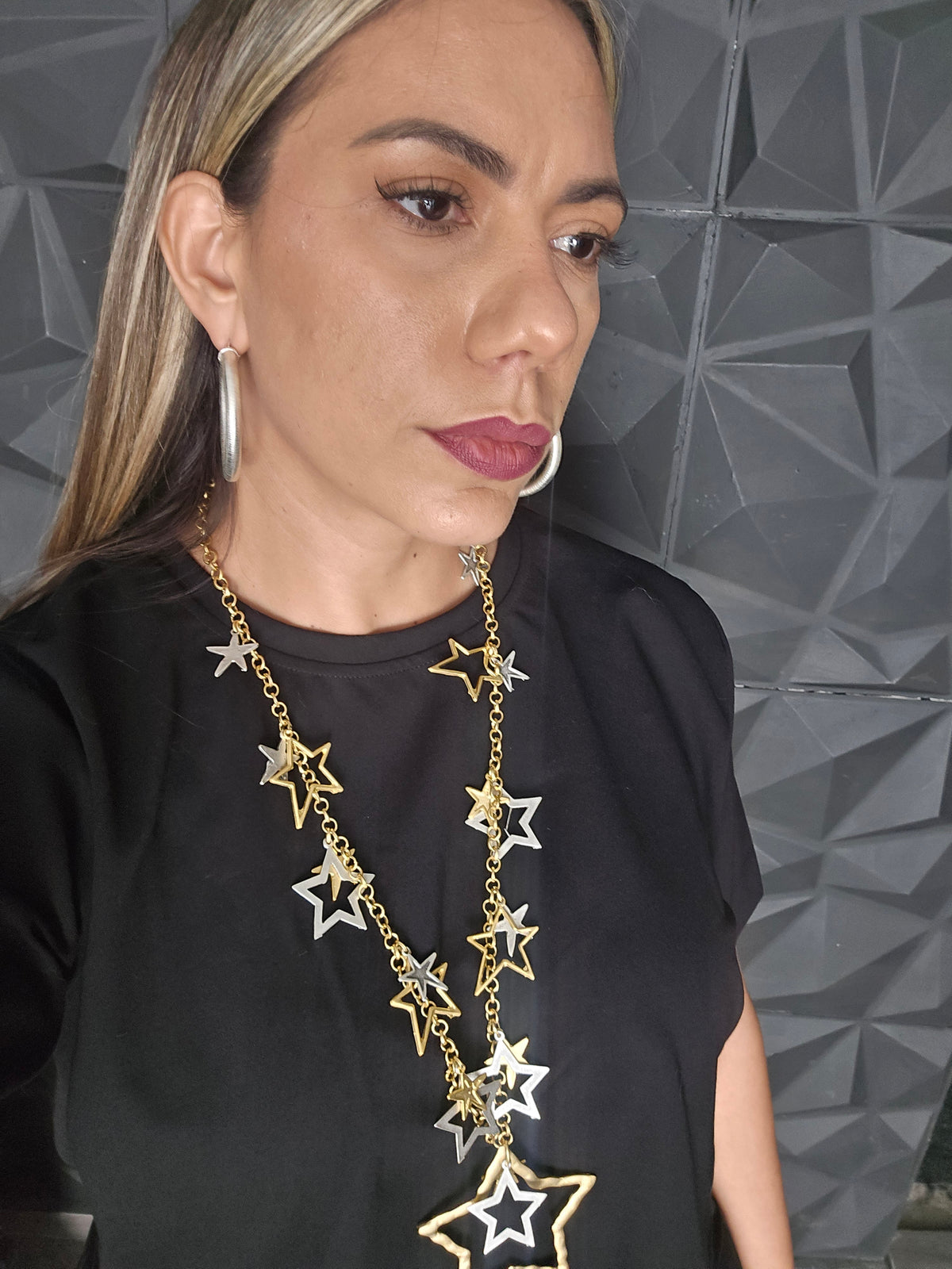 Collar Estrellas Línea Turca