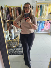 Camisa Básica Camel Línea Colombiana strech