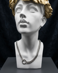 Collar Cadena Silver Stainless Steel