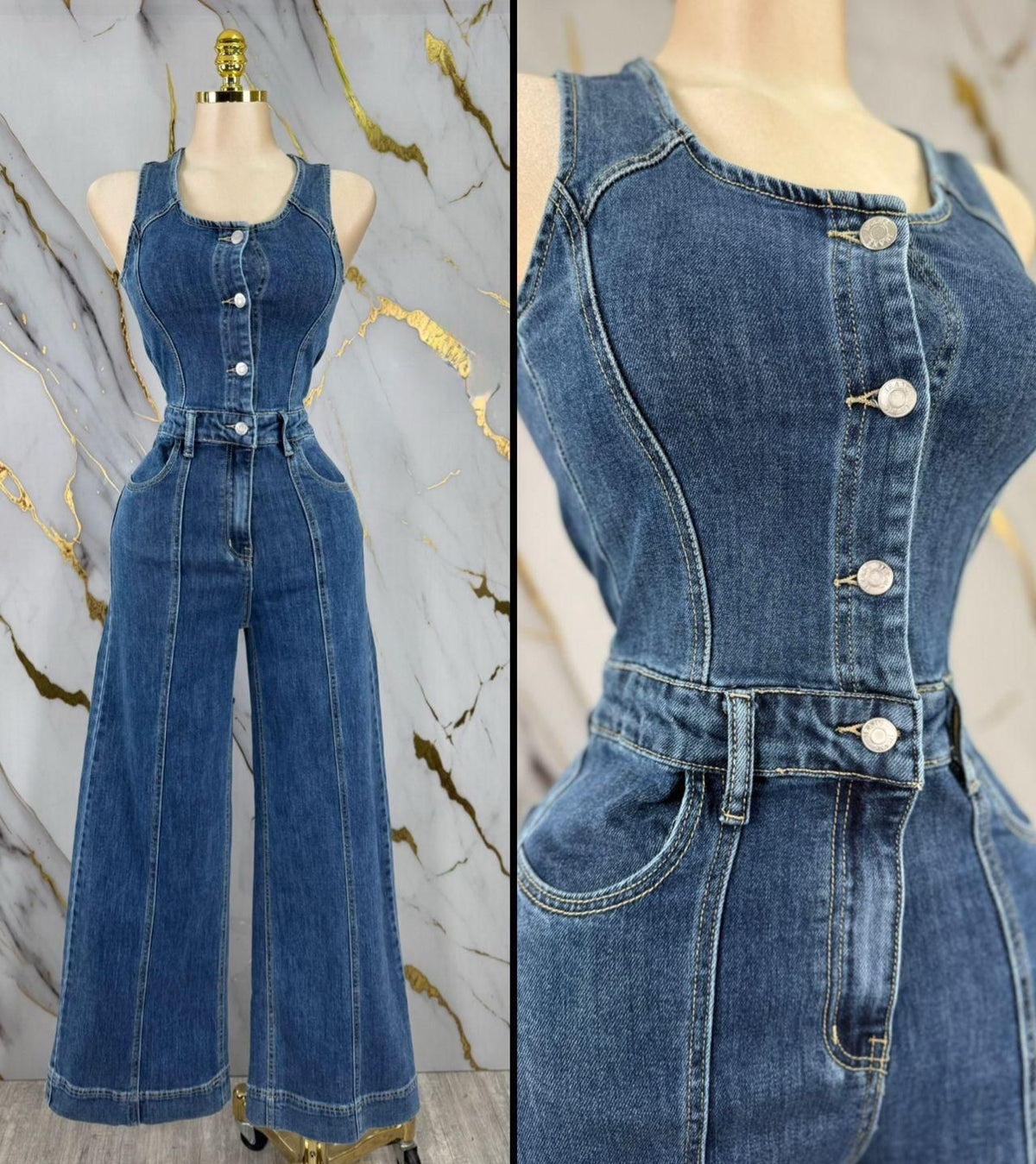 Jumpsuit en Mahón