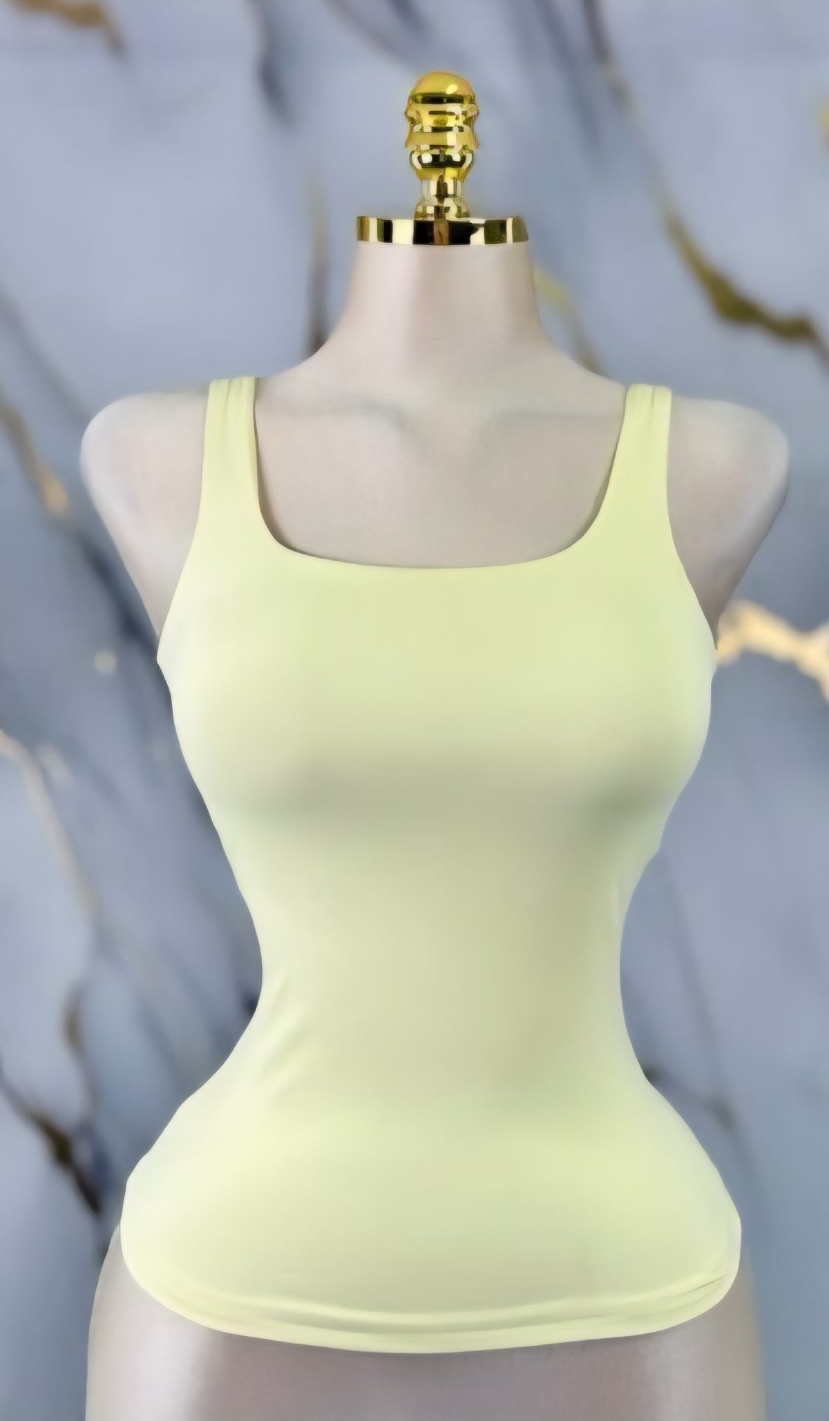 Camisa Básica Amarilla tipo Fajita