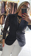 Vest Oversized Negro