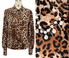 Camisa Fashion Leopardo Print