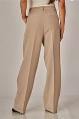 Pantalón Trouser Vestir Taupe