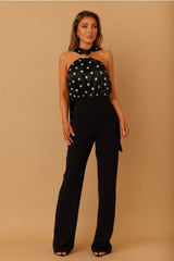 Jumpsuit Polka Dot Strech