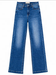 Mahón Wide Leg Azul Marino