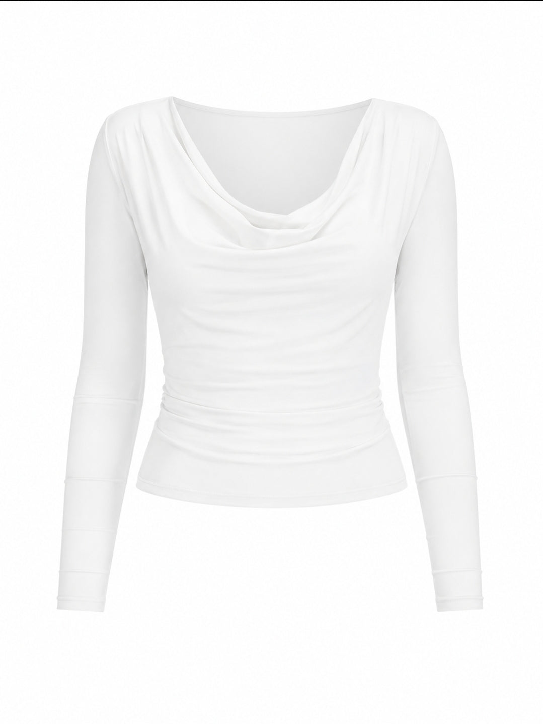 Camisa Manga Larga Spandex Blanca