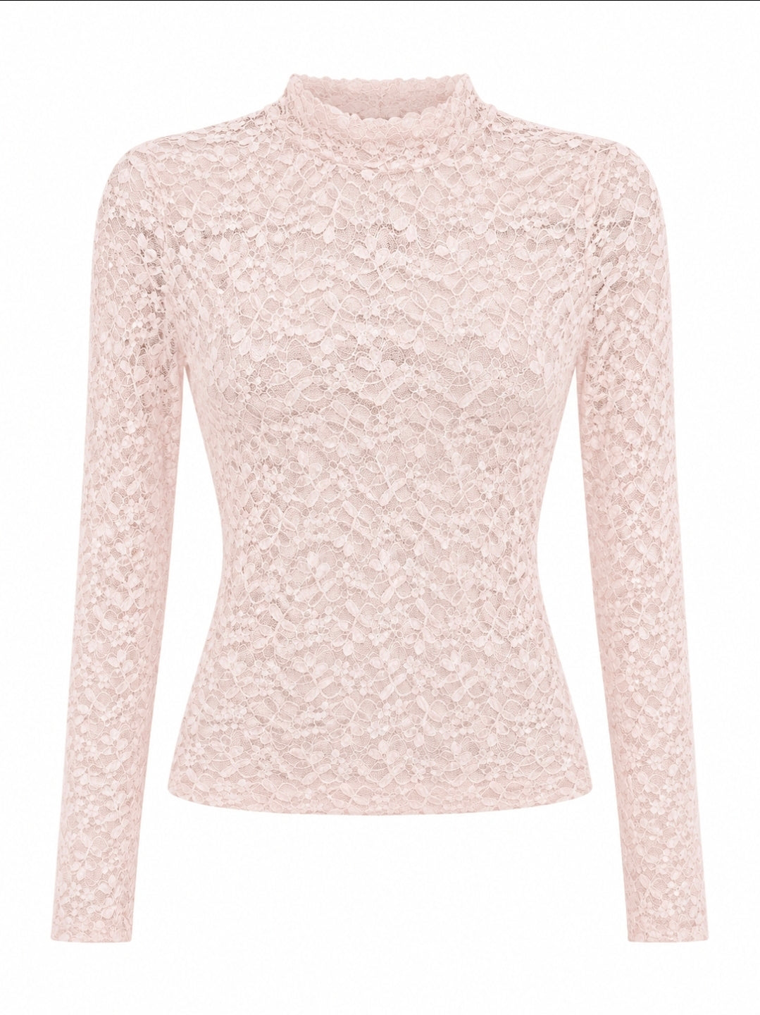 Camisa Lace Rosa Línea Colombiana