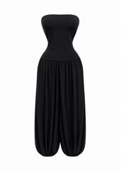 Jumpsuit Strapless Negro Aladin Strech