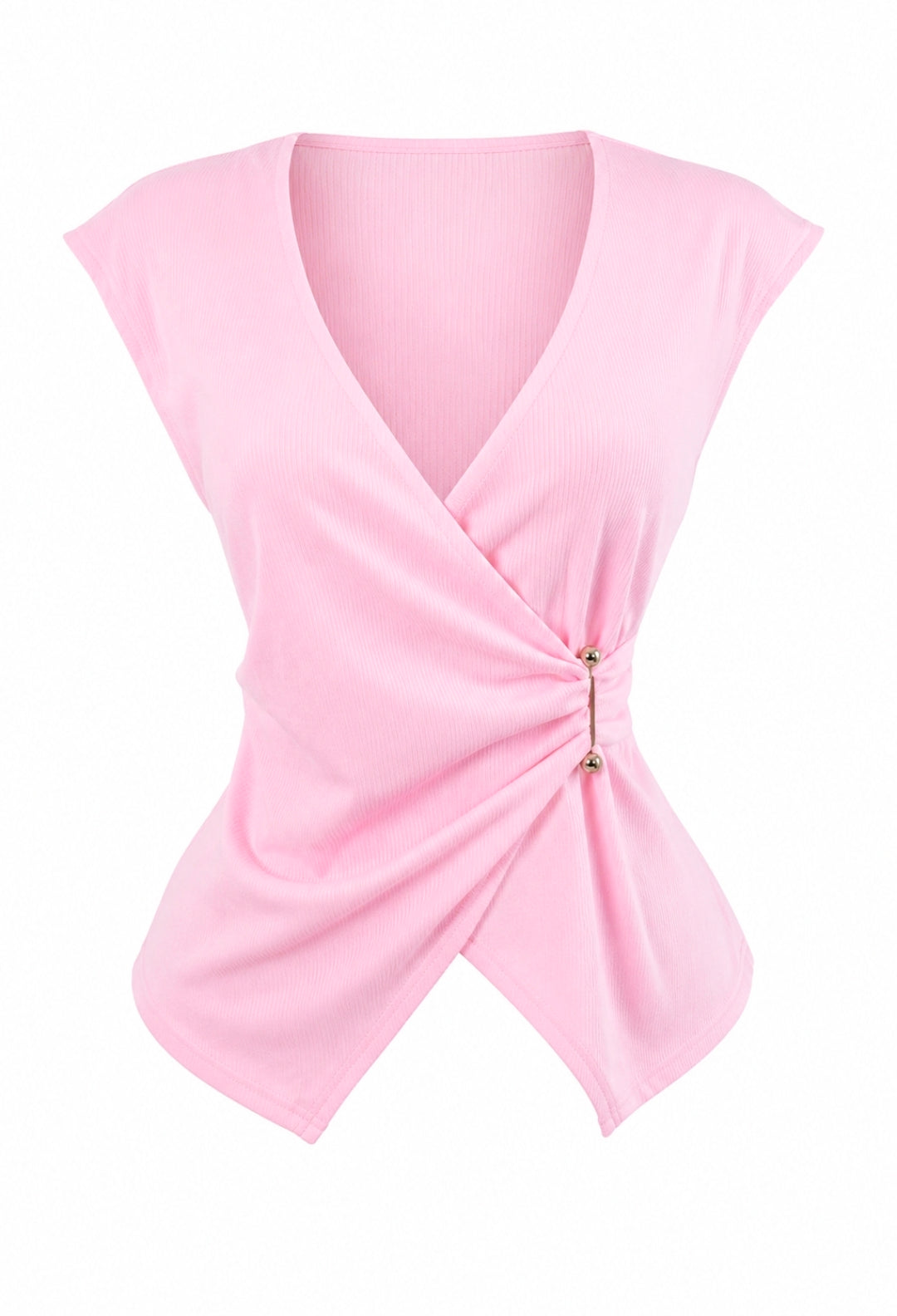 Camisa V Rosa