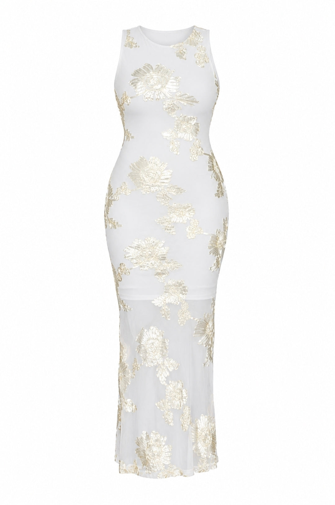 Traje Flowers Ivory