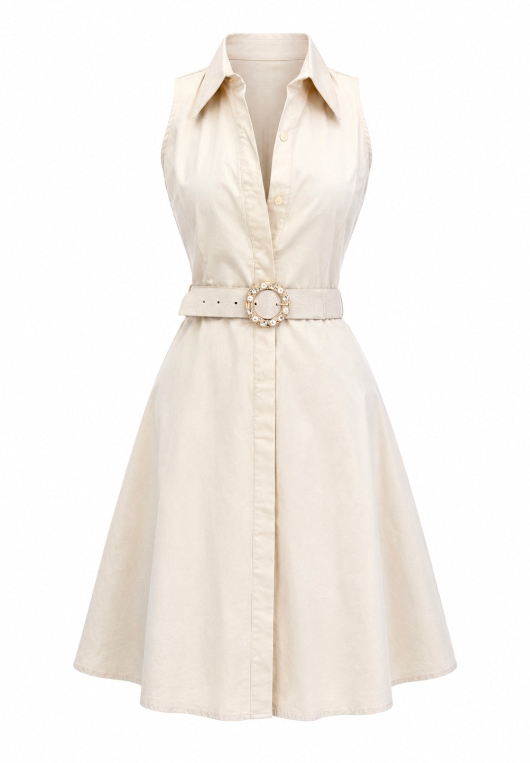 Traje corto ivory