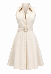 Traje corto ivory