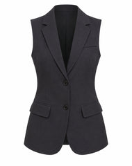 Vest Oversized Negro