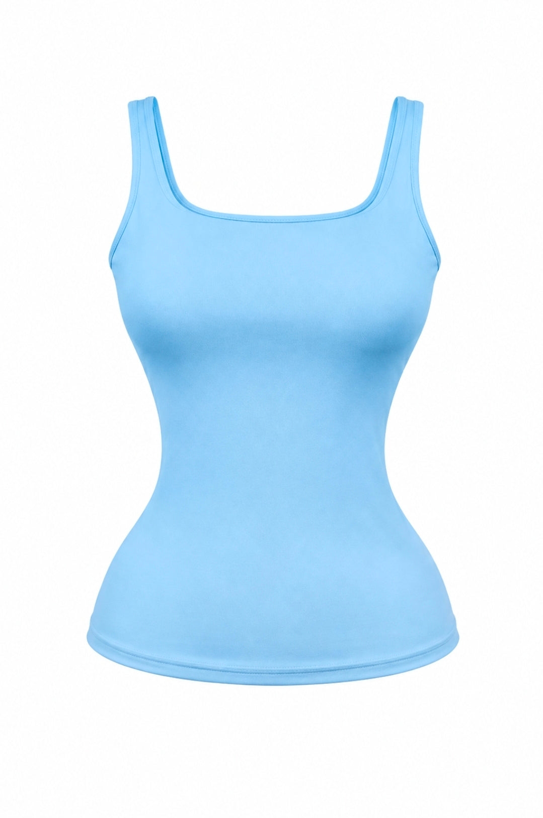 Camisa Básica Baby Blue Tipo Fajita