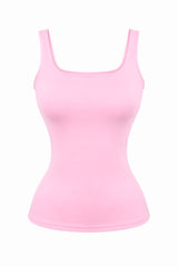Camisa Básica Rosa Tipo Fajita