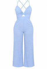 Enterizo Cruzado Baby Blue Línea Colombiana