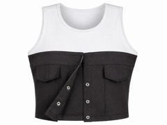 Set Bicolor Blanco & Café Colombiano One size