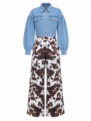 Pantalón Cargo Animal Print Colombiano One size