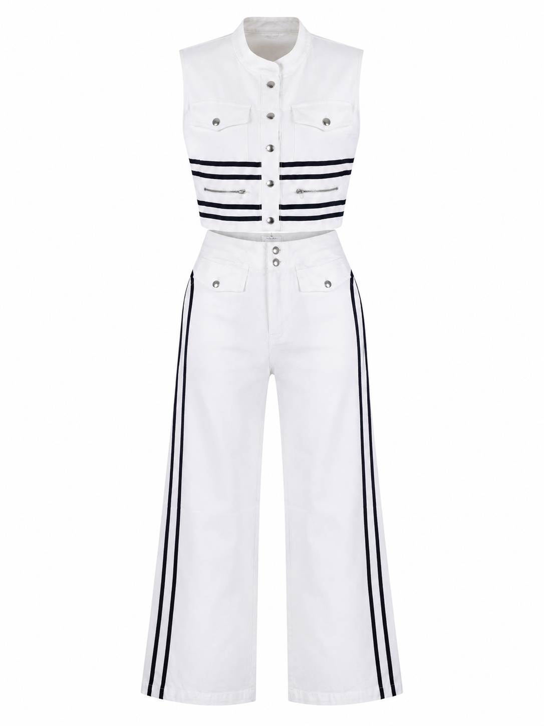 Set Blanco & Negro Colombiano One size