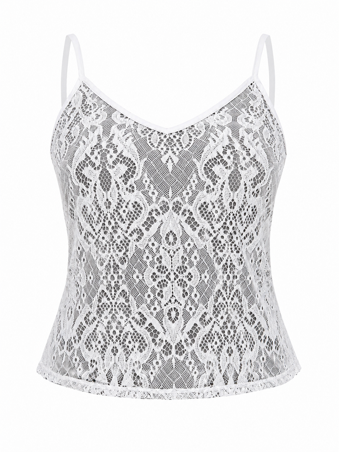 Camisa Lace Blanca Colombina