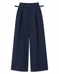 Pantalón Azul Marino Wide leg Colombiano