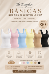 Camisa Básica Blanca Tipo Fajita