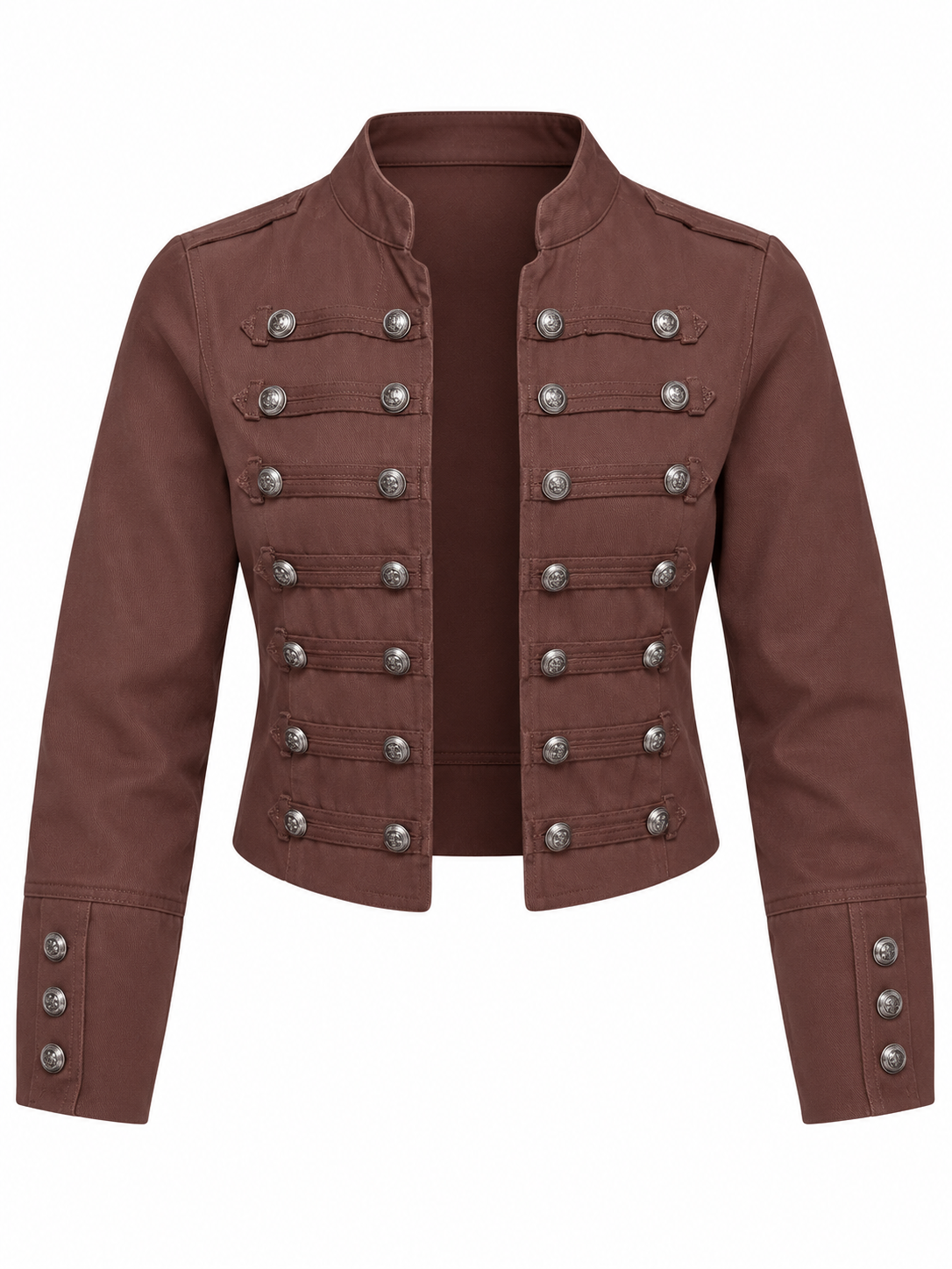 Jacket Marrón Denim Napoleón