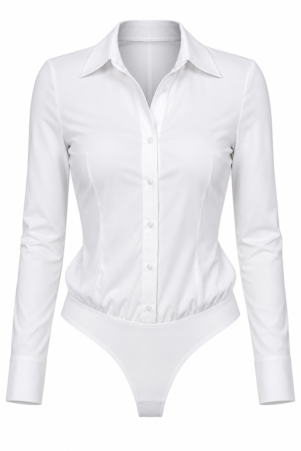 Body Stretch Manga Larga Blanco