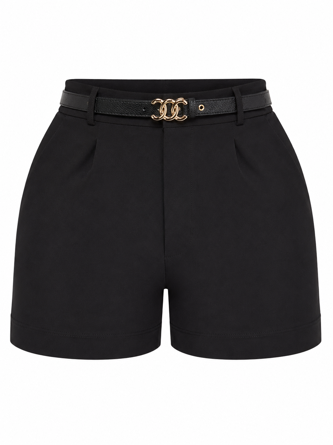 Short Negro Stretch Colombiano